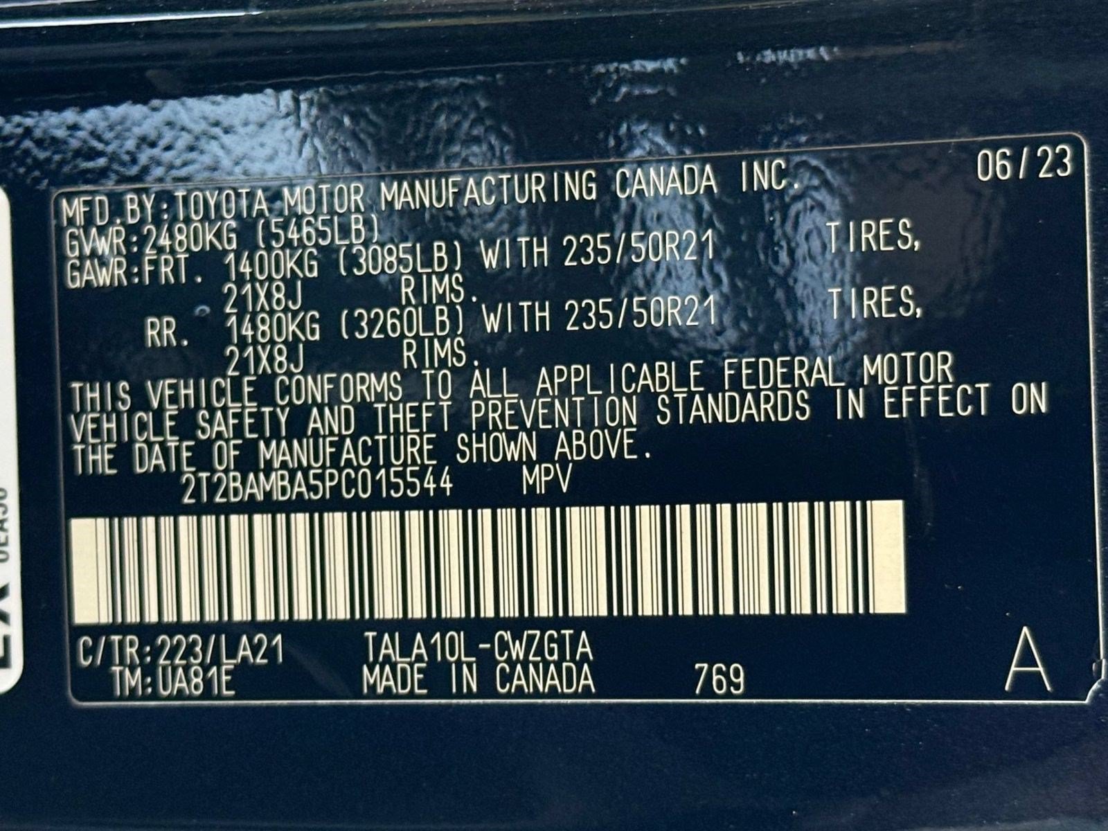 Used 2023 Lexus RX 350 FWD w/ Cold Area Package image 25