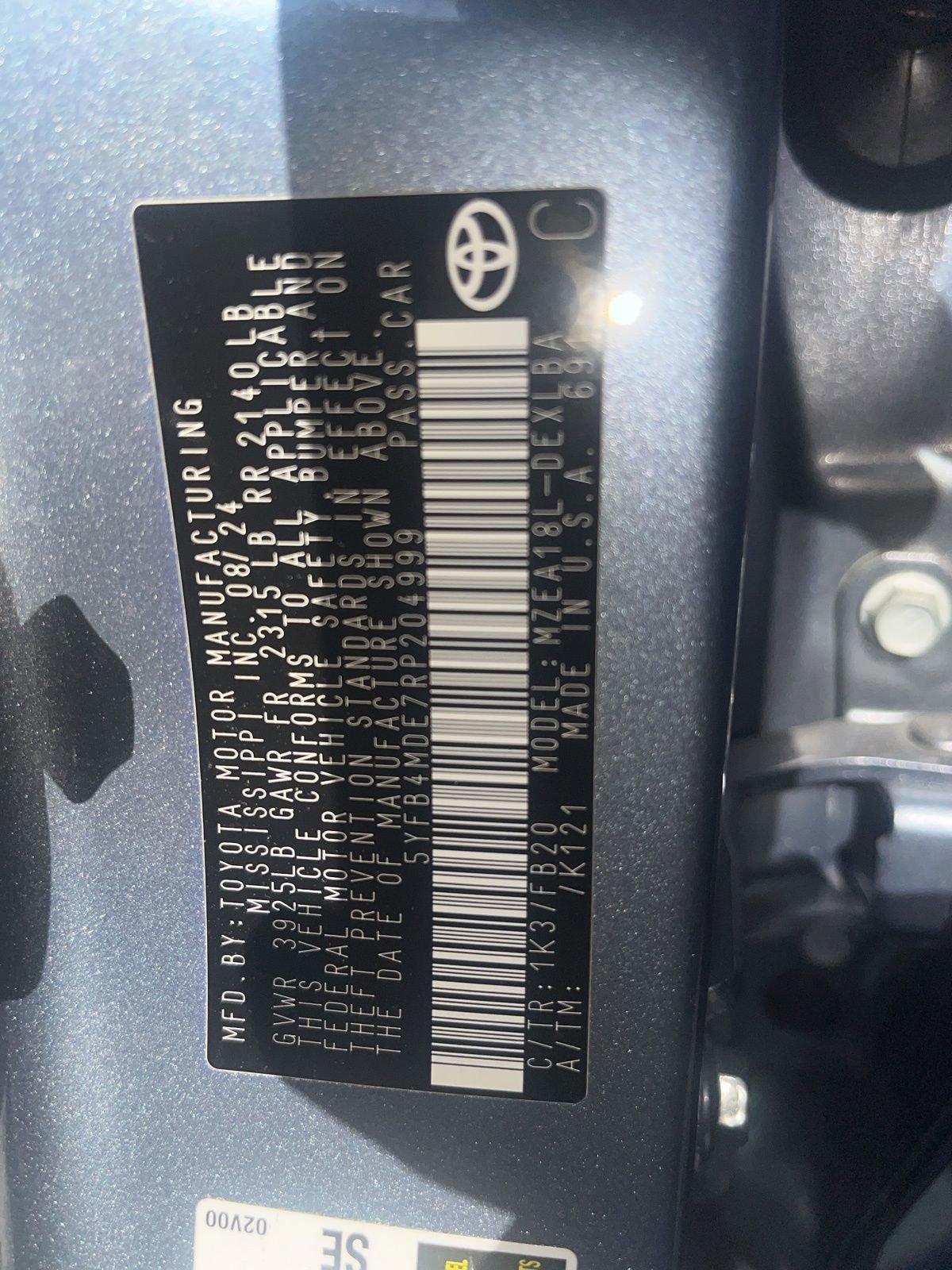 Used 2024 Toyota Corolla LE FWD image 9