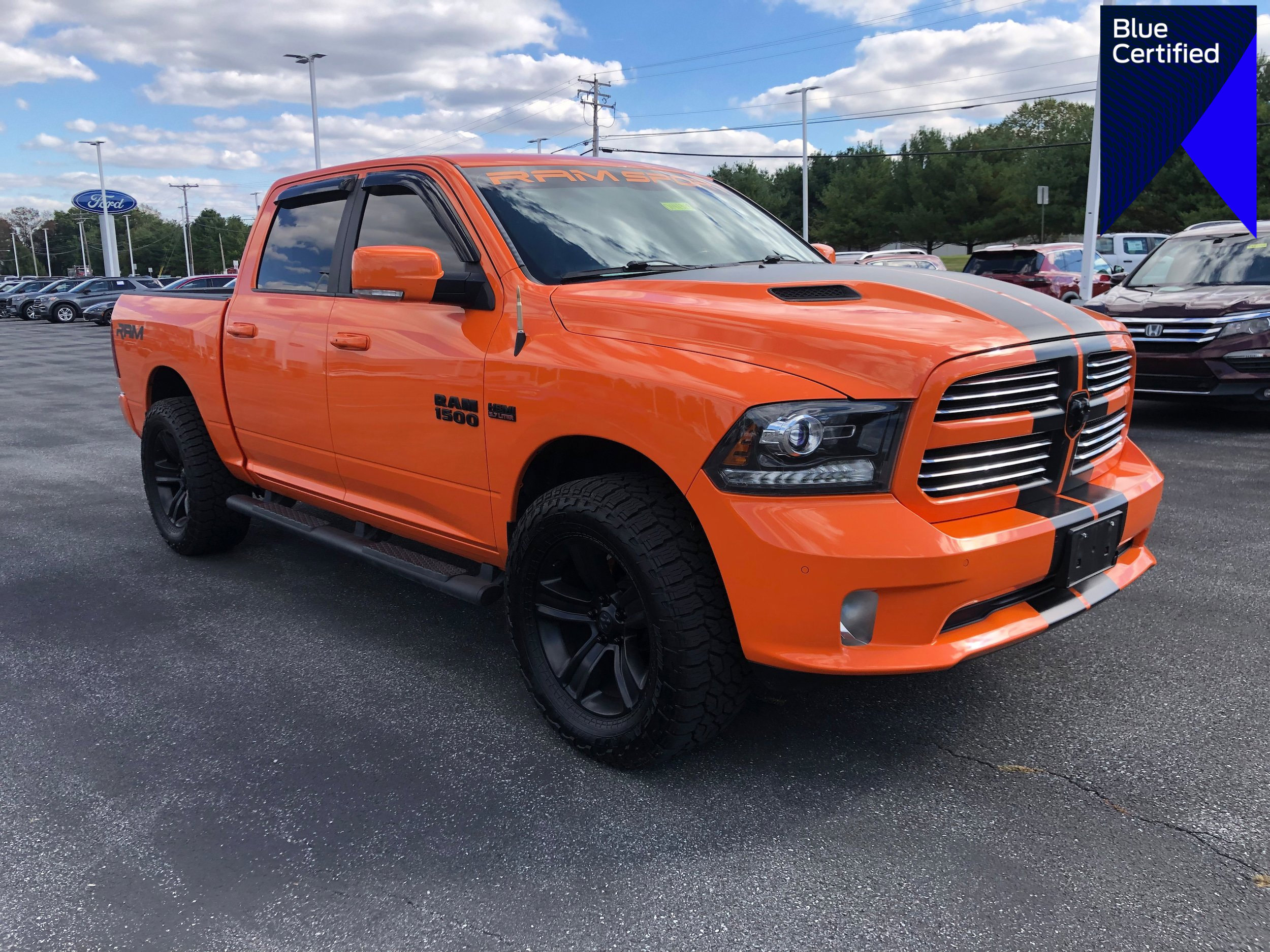 Used 2017 RAM 1500 Sport w/ Ignition Orange Sport Package