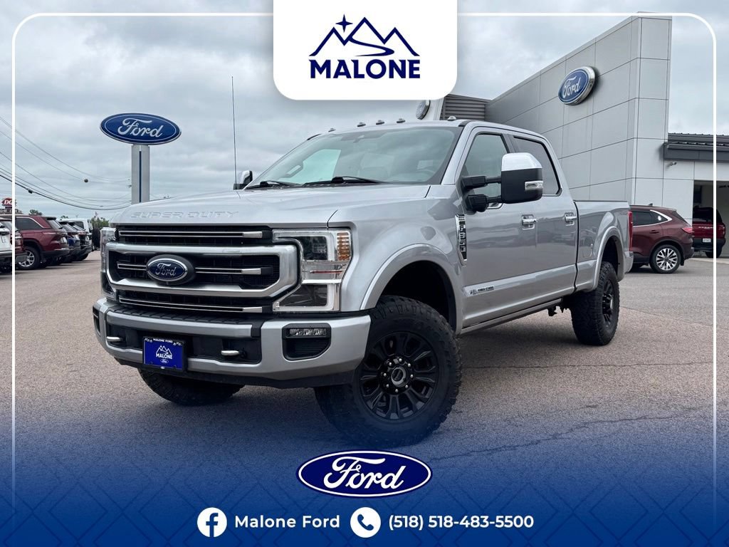 Certified 2021 Ford F350 Platinum w/ Tremor Off-Road Package AWD/4WD image 1