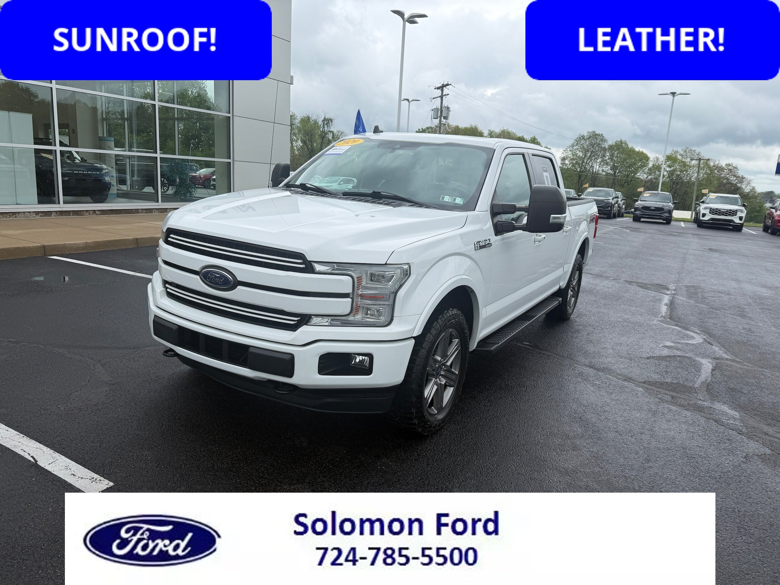 Certified 2020 Ford F150 Lariat w/ Equipment Group 502A Luxury
