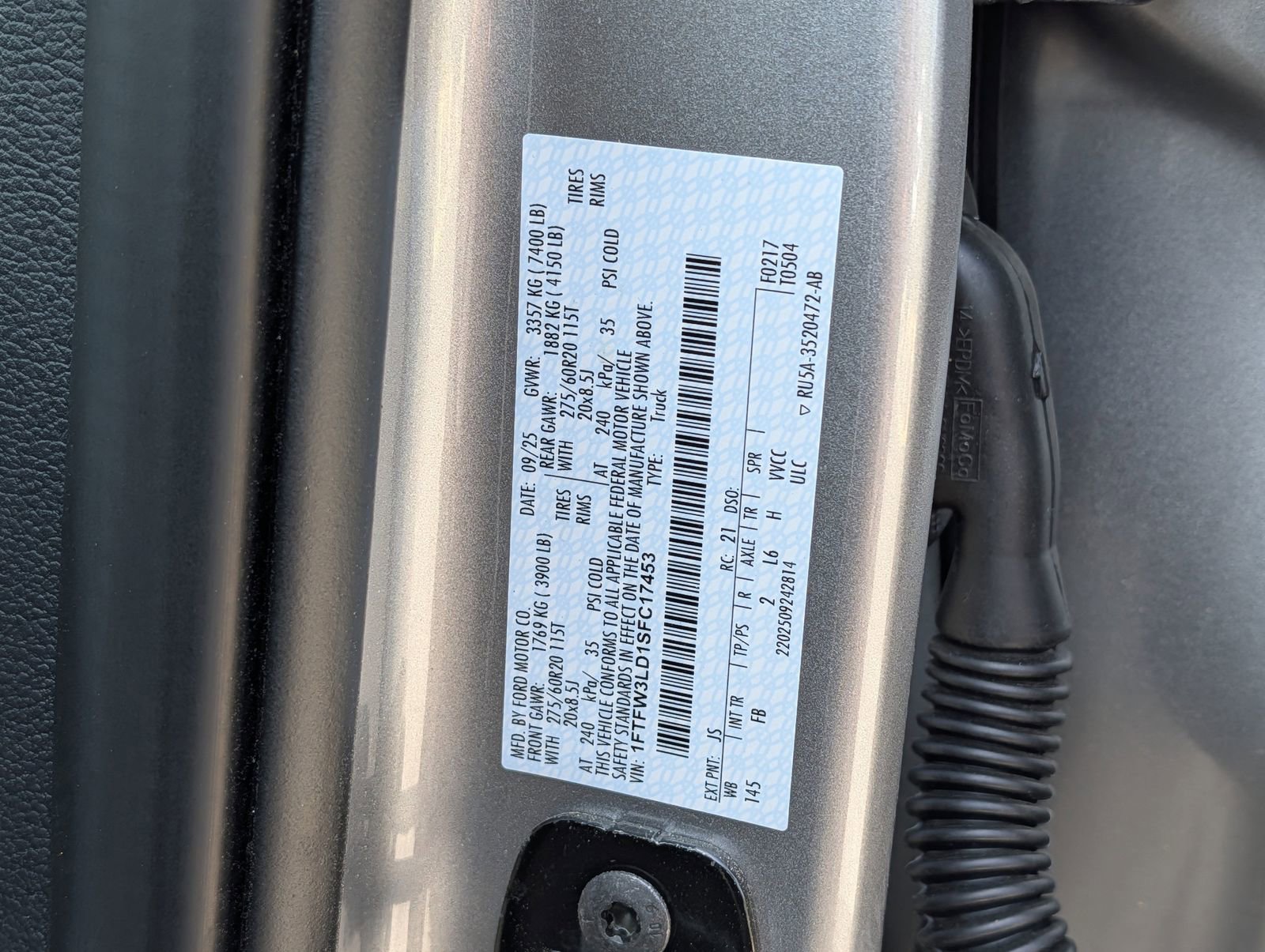 Certified 2025 Ford F150 XLT w/ Equipment Group 302A MID AWD/4WD image 15