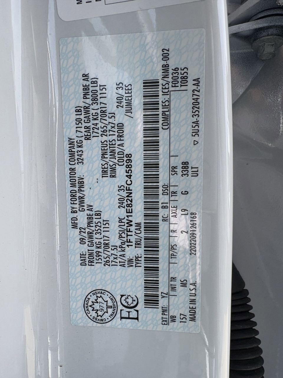 Certified 2022 Ford F150 XLT image 32