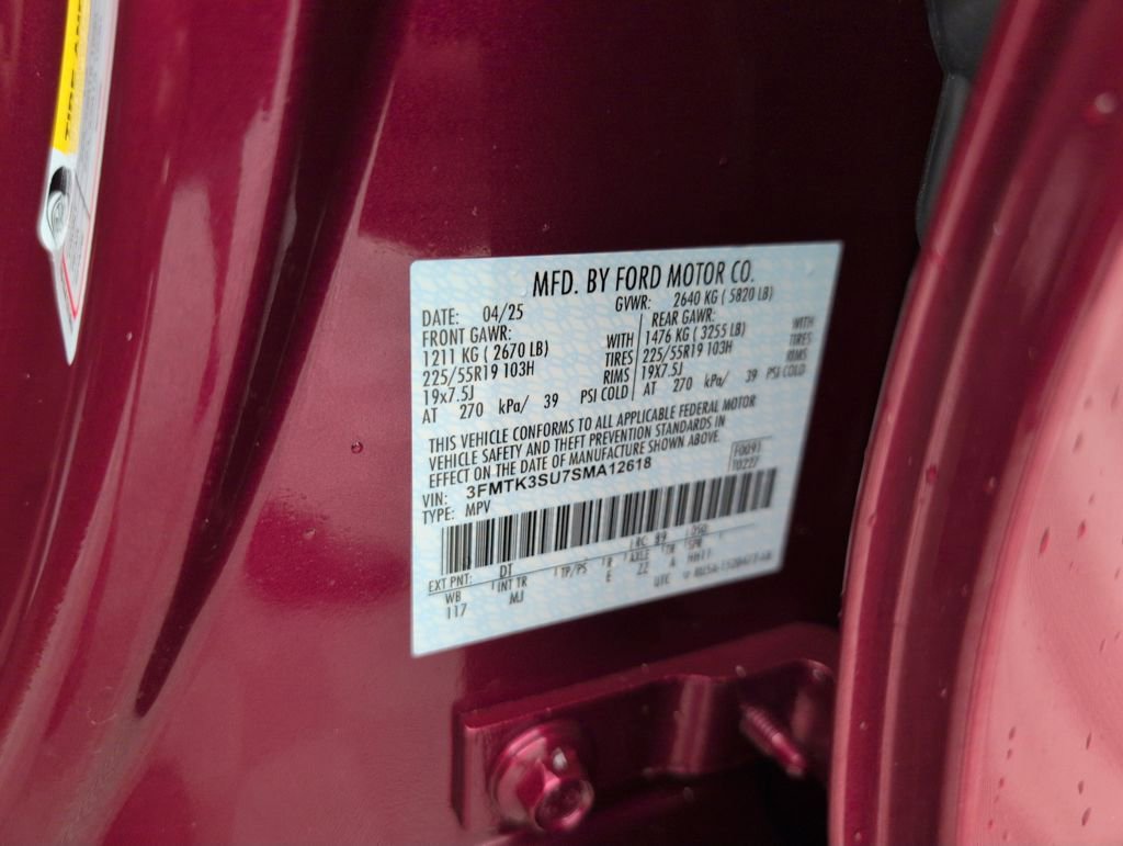 Certified 2025 Ford Mustang Mach-E Premium w/ Sport Appearance Package image 32