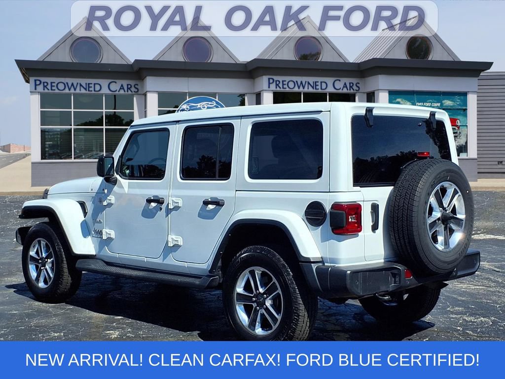Used 2023 Jeep Wrangler Unlimited Sahara w/ Safety Group AWD/4WD image 2