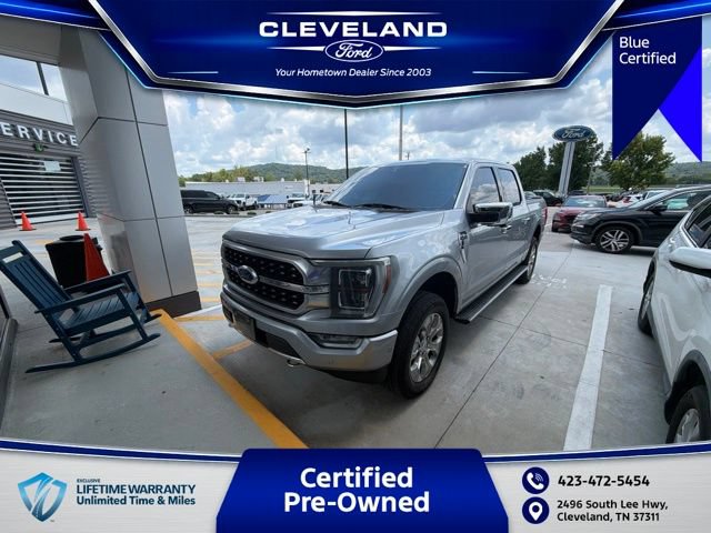 Certified 2021 Ford F150 Platinum w/ Equipment Group 701A High AWD/4WD 360° Tour