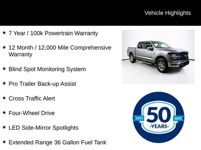 Certified 2024 Ford F150 XLT w/ Equipment Group 302A MID AWD/4WD image 5