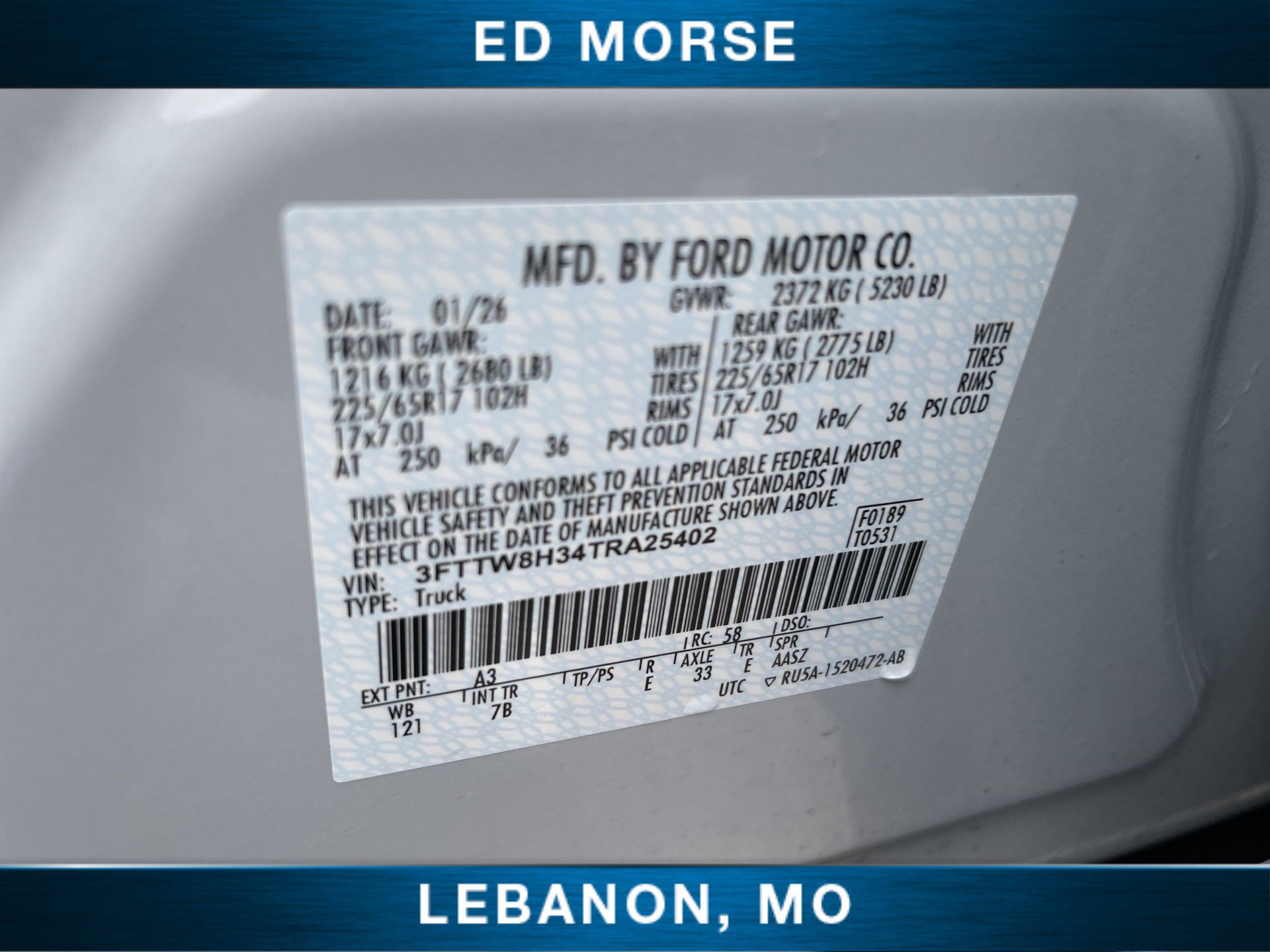 Certified 2026 Ford Maverick XLT FWD image 31