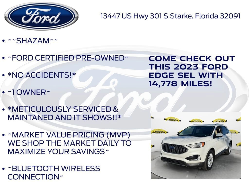 Certified 2023 Ford Edge SEL w/ Convenience Package image 10
