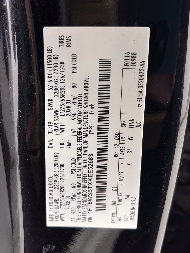 Certified 2019 Ford F350 Lariat w/ Lariat Ultimate Package AWD/4WD image 9