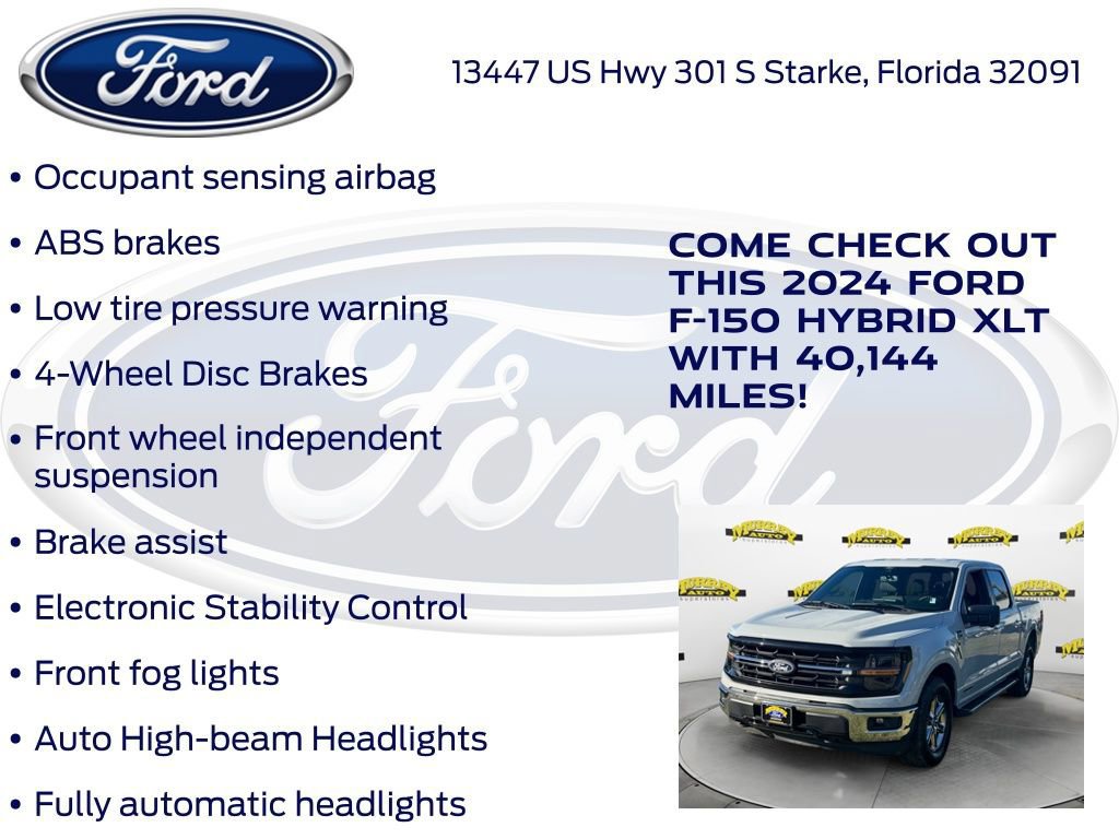 Certified 2024 Ford F150 XLT w/ Mobile Office Package image 30