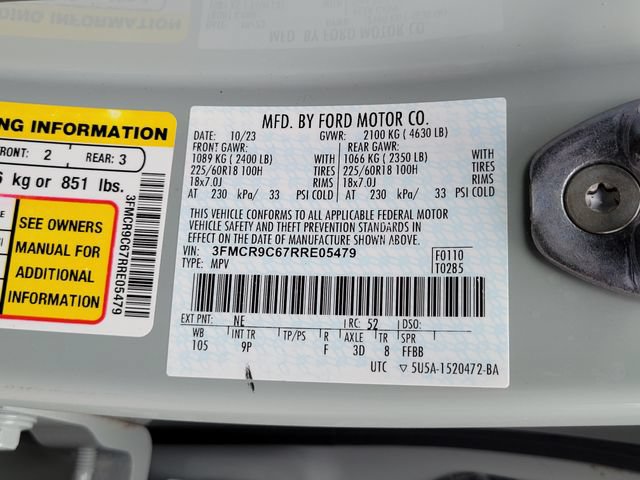 Certified 2024 Ford Bronco Sport Outer Banks w/ Tech Package AWD/4WD image 17