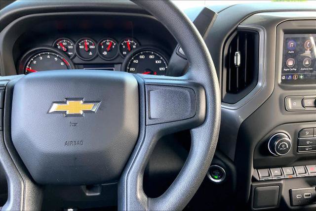 Used 2025 Chevrolet Silverado 1500 Custom w/ Turbomax Blackout Package AWD/4WD image 24