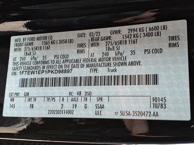 Certified 2023 Ford F150 XLT w/ Equipment Group 302A High image 26