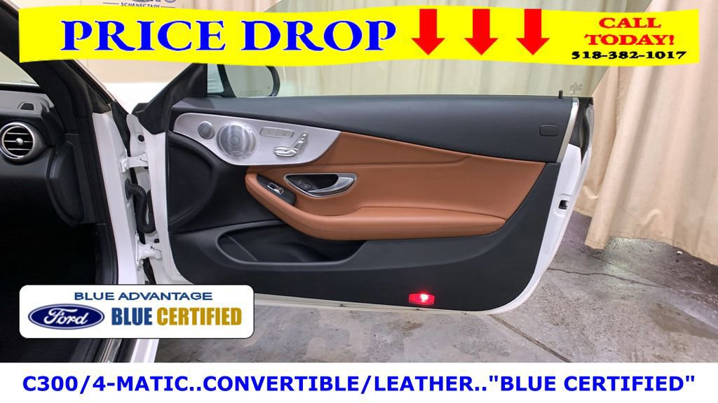 Used 2018 Mercedes-Benz C 300 4MATIC Cabriolet image 21
