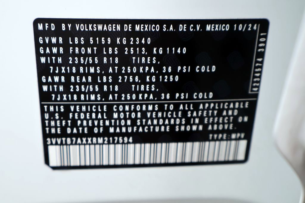 Used 2024 Volkswagen Tiguan Wolfsburg Edition FWD image 40