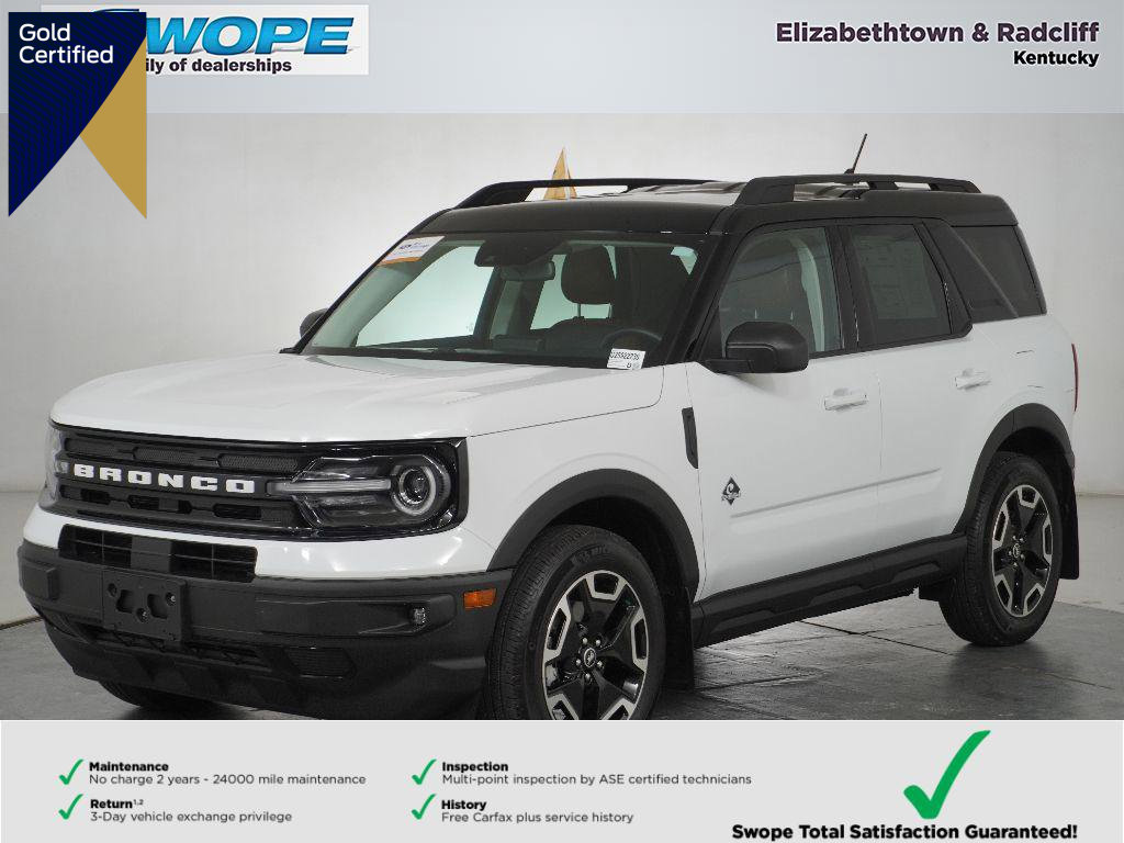 Certified 2021 Ford Bronco Sport Outer Banks w/ Outer Banks Package (96D) image 1