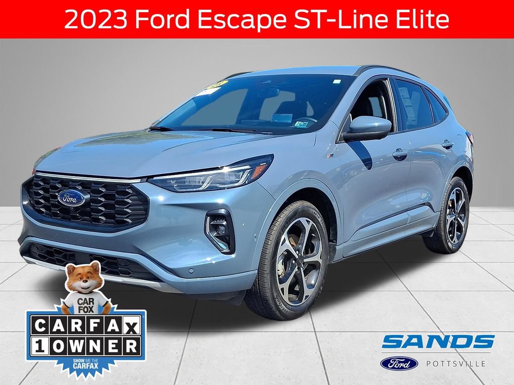 Certified 2023 Ford Escape ST-Line Elite w/ Premium Technology Package AWD/4WD 360° Tour