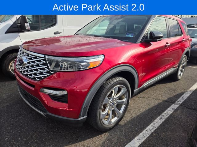 Certified 2020 Ford Explorer Platinum w/ Premium Technology Package AWD/4WD image 2