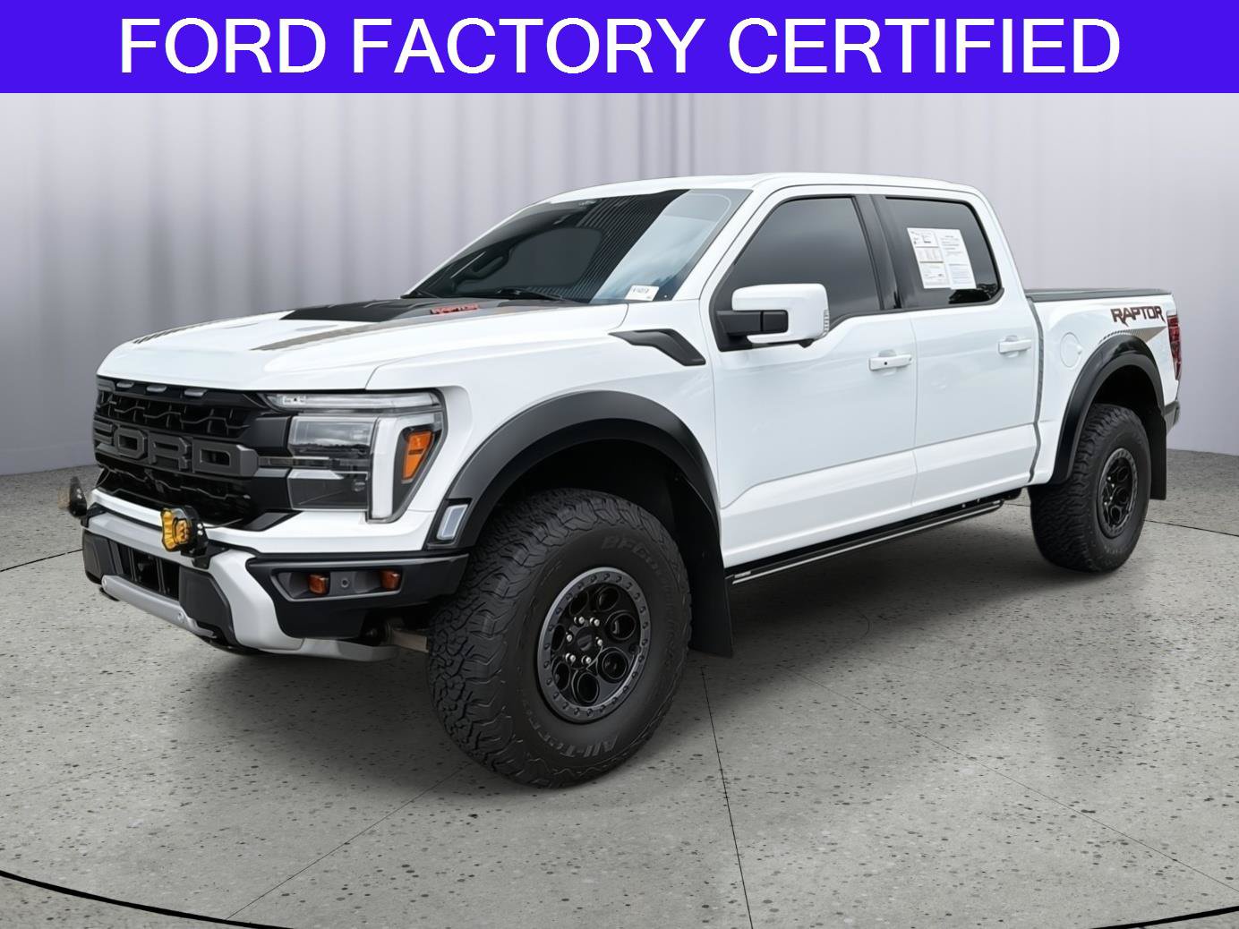 Certified 2025 Ford F150 Raptor