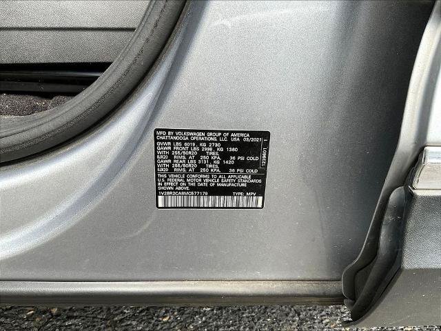Used 2021 Volkswagen Atlas SEL AWD/4WD image 9
