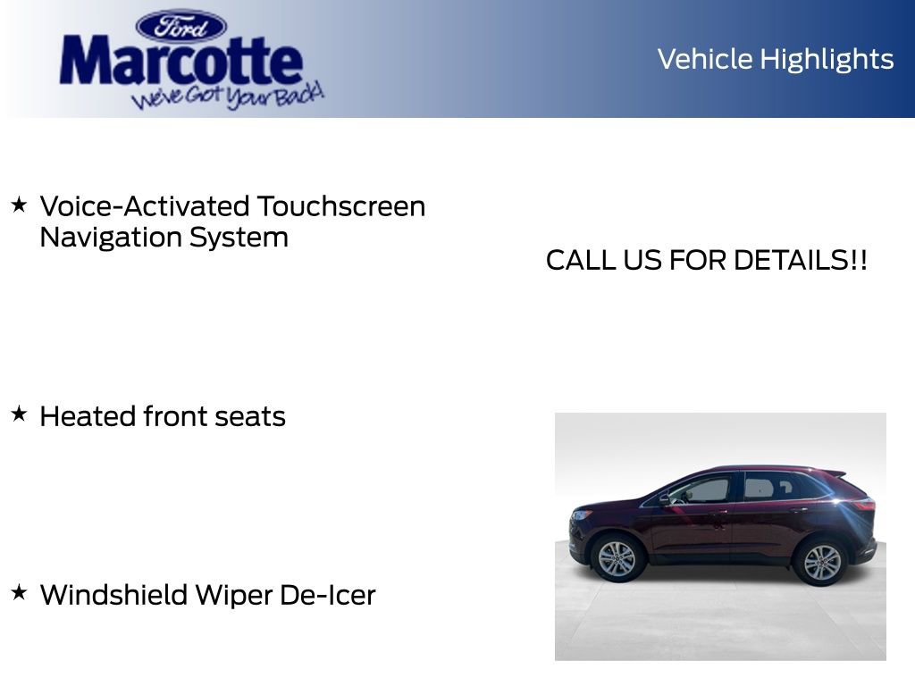 Certified 2020 Ford Edge SEL w/ Cold Weather Package AWD/4WD image 11