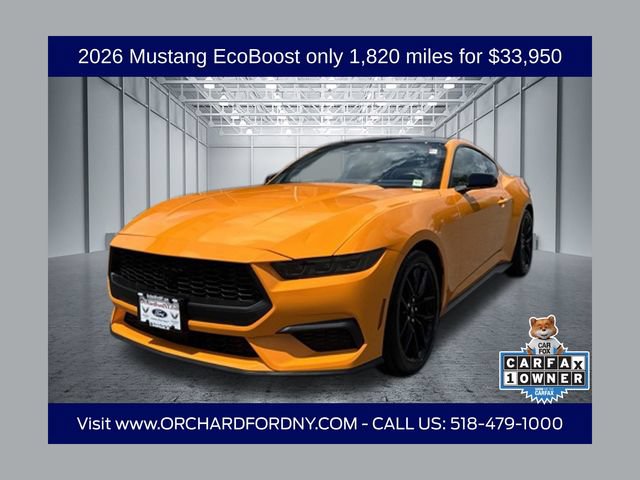 Certified 2026 Ford Mustang Coupe w/ Mustang Nite Pony Package