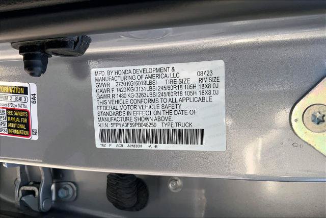 Used 2023 Honda Ridgeline RTL image 34