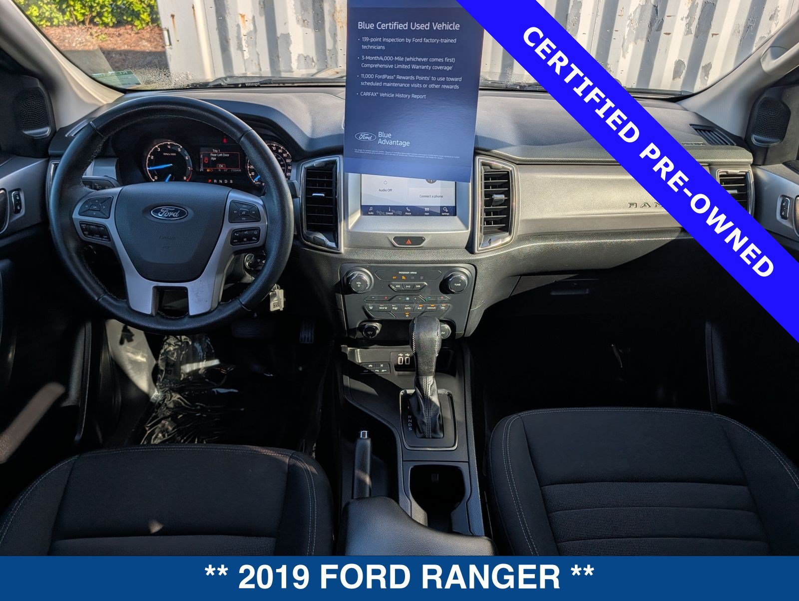 Certified 2019 Ford Ranger XLT w/ Equipment Group 301A Mid RWD image 15