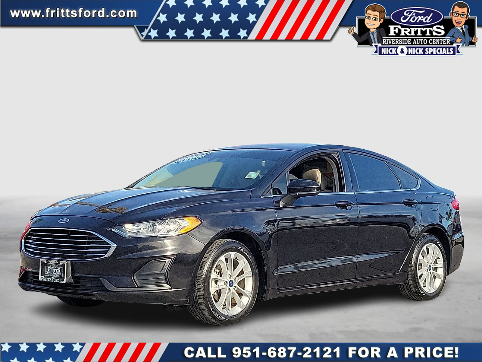 Certified 2020 Ford Fusion SE