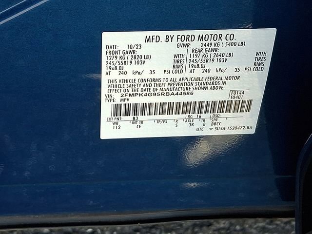 Certified 2024 Ford Edge SE w/ Black Appearance Package image 28