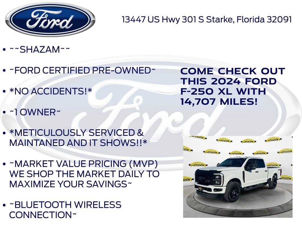 Certified 2024 Ford F250 XL w/ STX Appearance Package AWD/4WD image 6