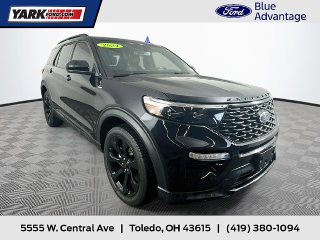 Certified 2024 Ford Explorer ST-Line w/ Class IV Trailer Tow Package AWD/4WD 360° Tour