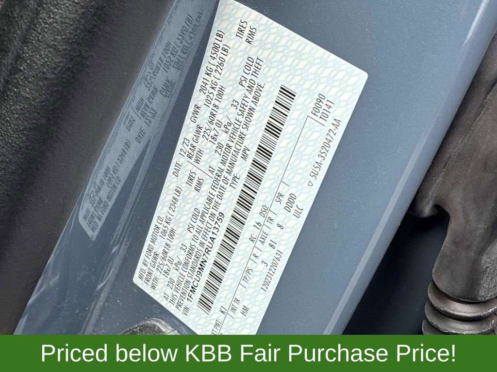 Certified 2024 Ford Escape ST-Line image 23