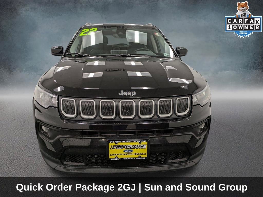 Used 2022 Jeep Compass Latitude w/ Sun and Sound Group image 2