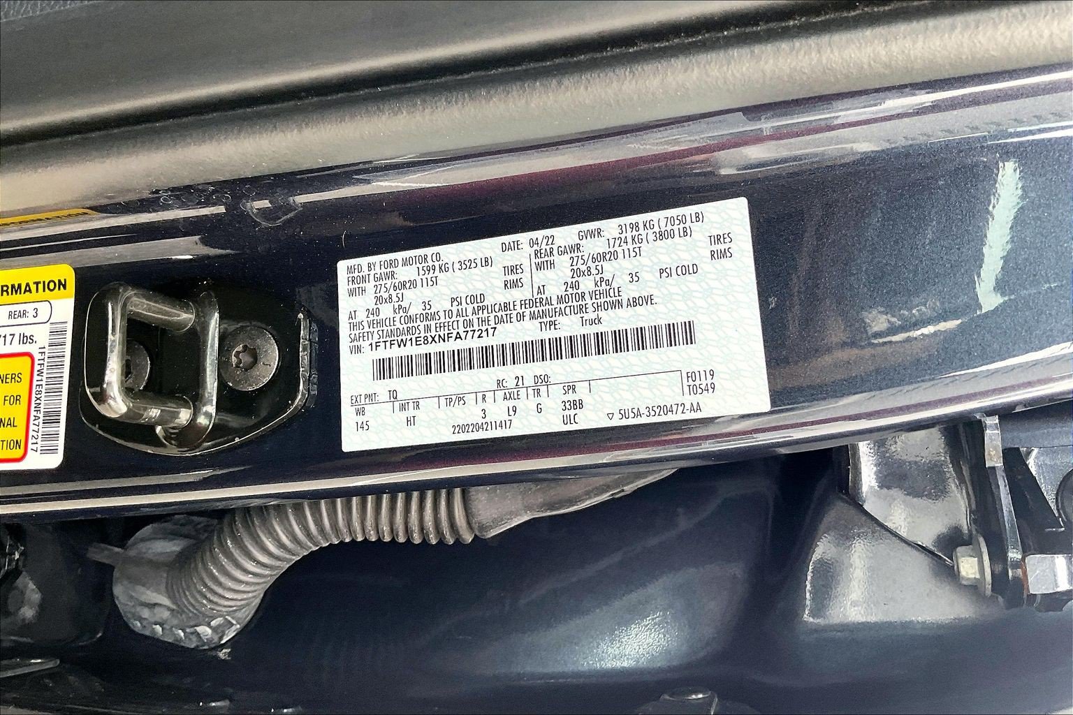 Certified 2022 Ford F150 Lariat AWD/4WD image 33
