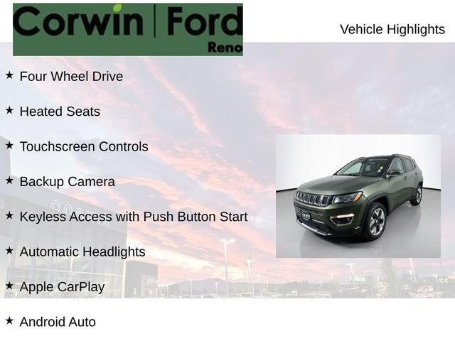 Used 2020 Jeep Compass Limited AWD/4WD image 7