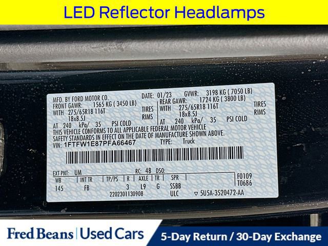 Certified 2023 Ford F150 XLT w/ Equipment Group 302A High image 37