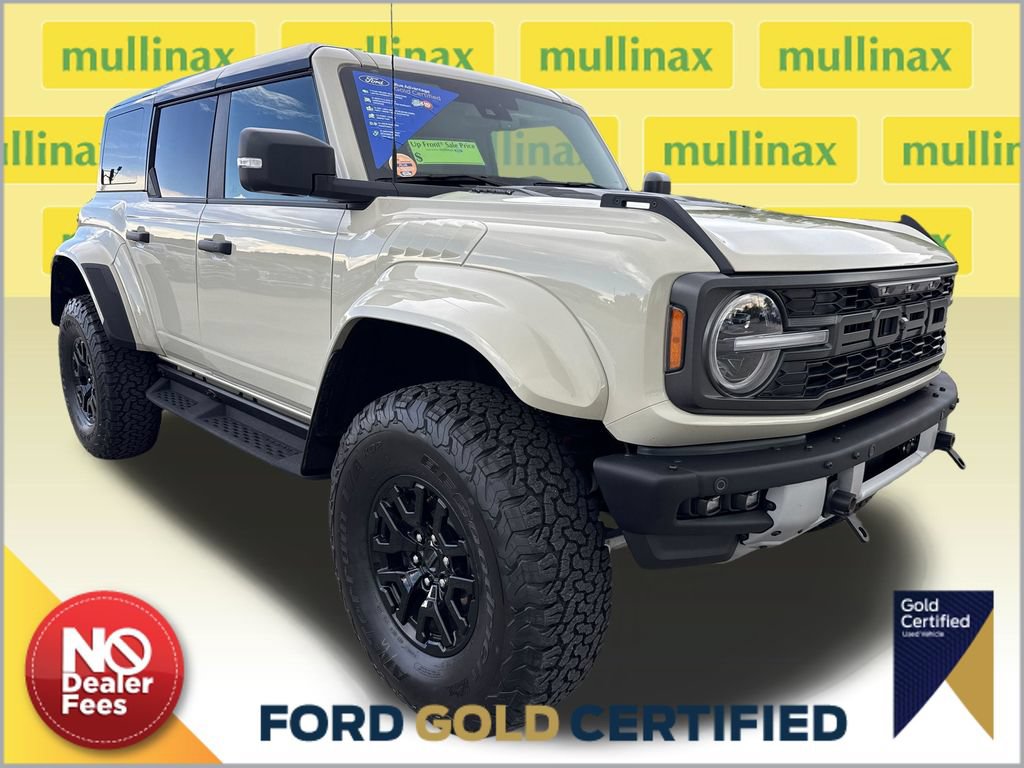 Certified 2025 Ford Bronco Raptor w/ Interior Carbon Fiber Pack
