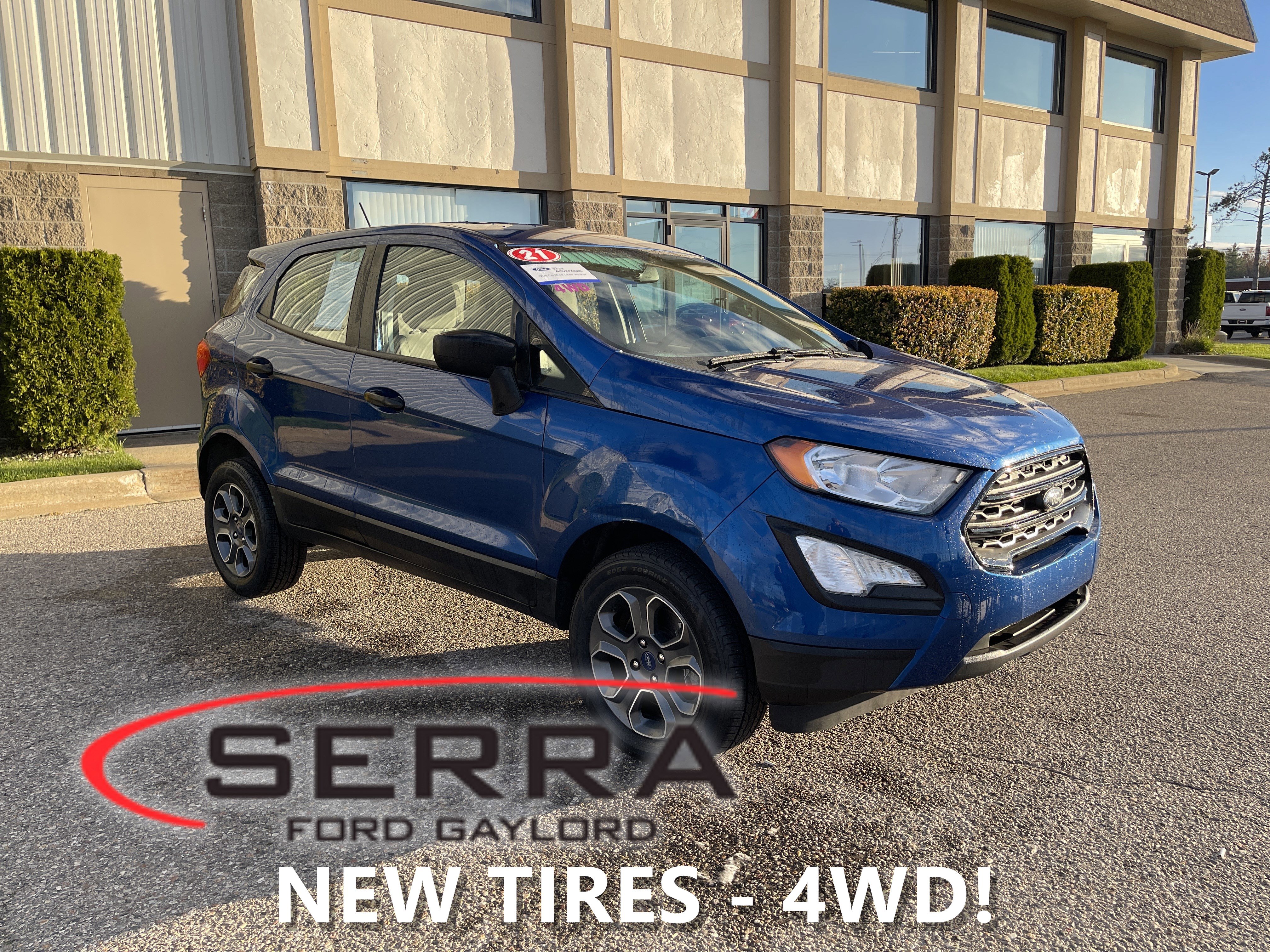 Certified 2021 Ford EcoSport S image 1