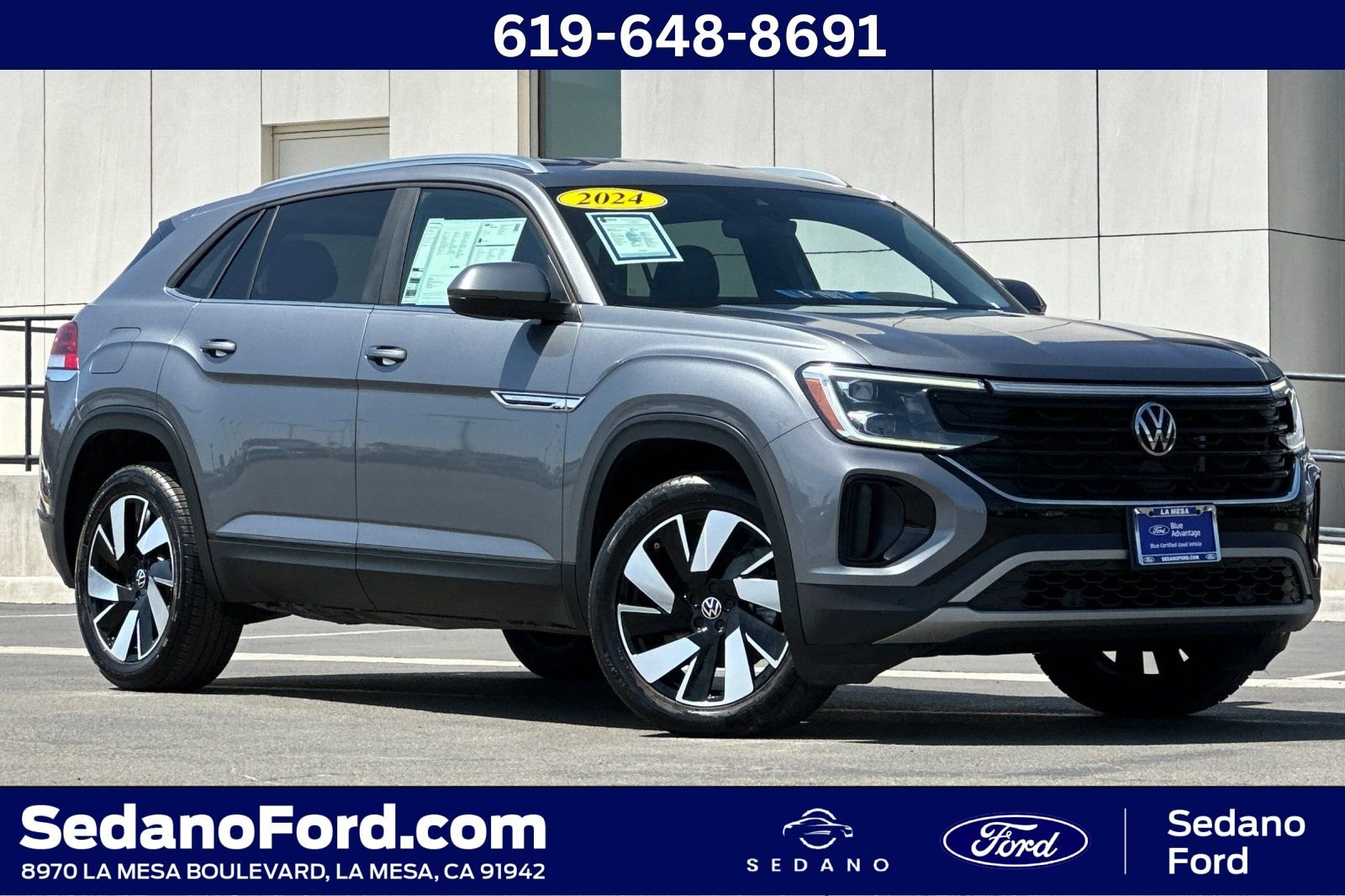 Used 2024 Volkswagen Atlas Cross Sport SE AWD/4WD image 1