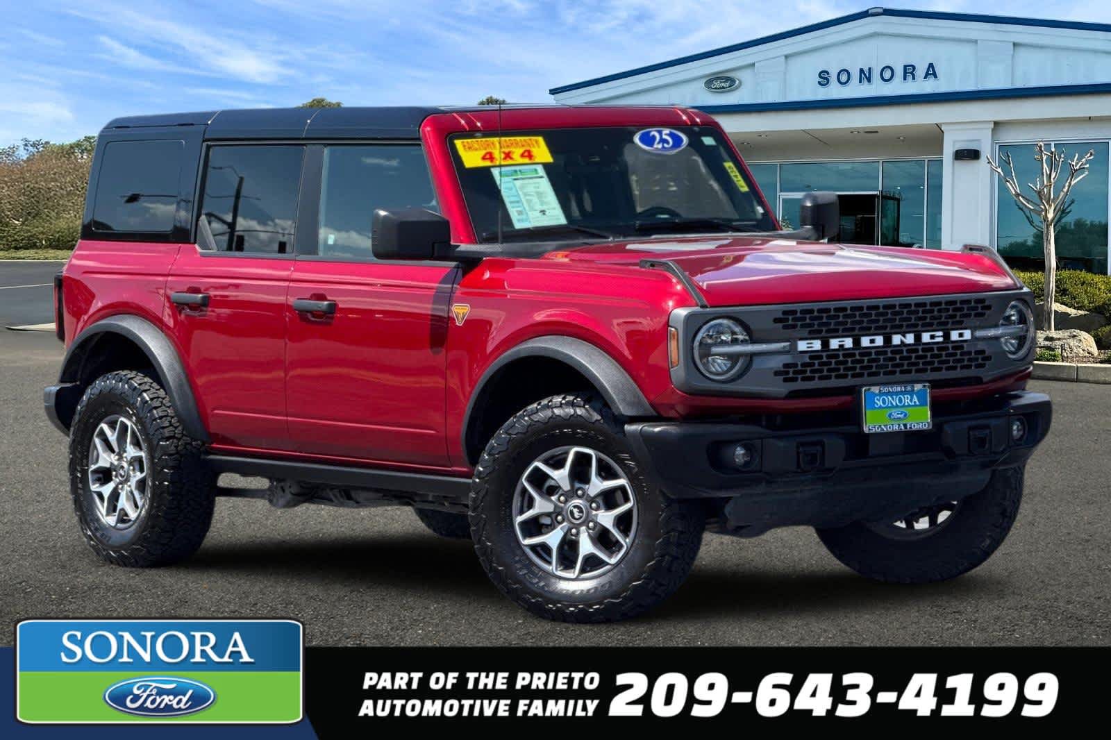 Certified 2025 Ford Bronco Badlands AWD/4WD image 1