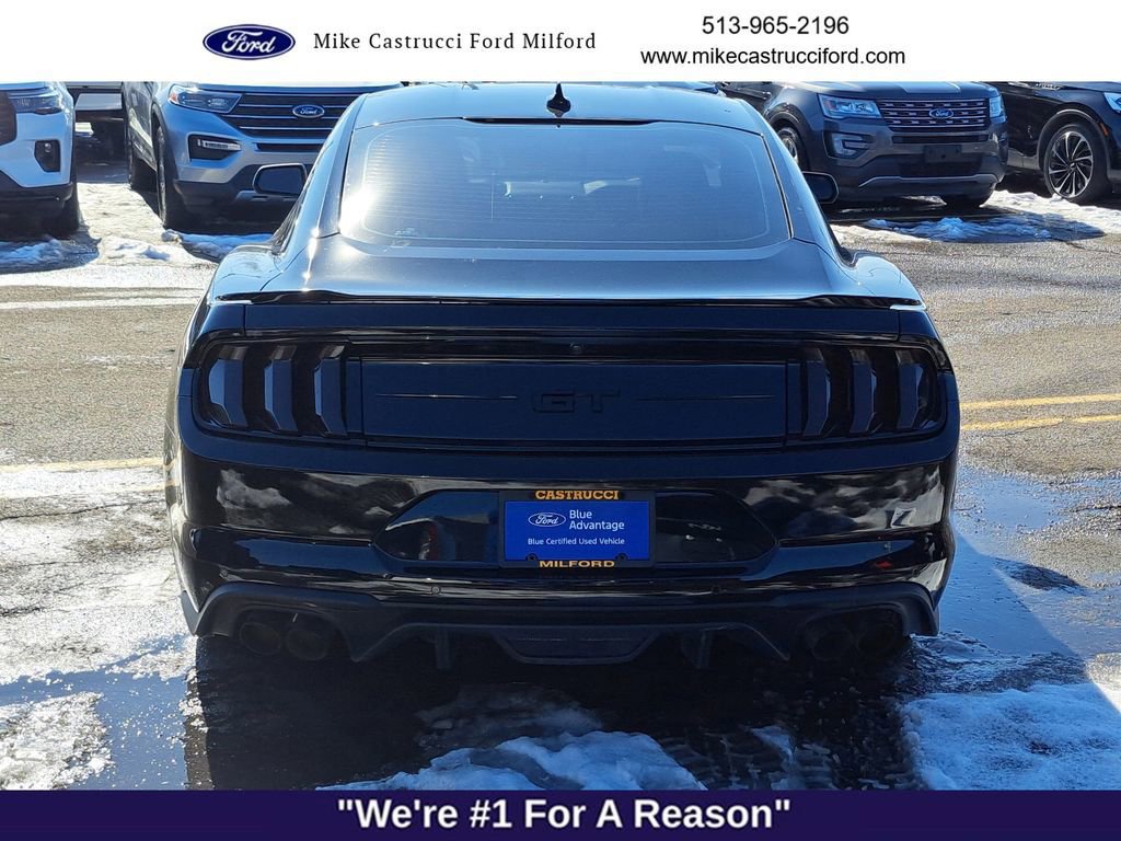 Certified 2022 Ford Mustang GT Premium w/ Black Accent Package image 3