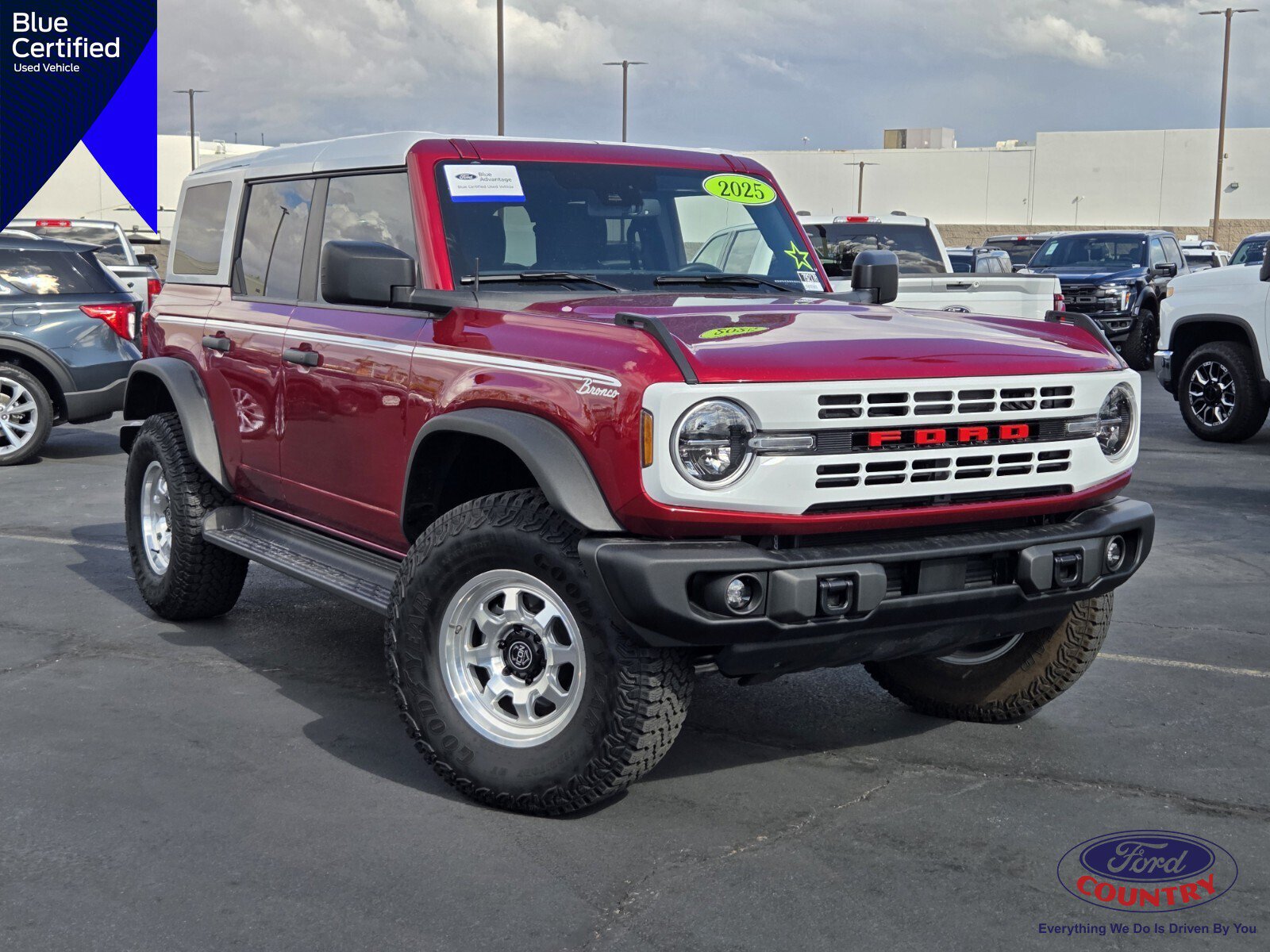 Certified 2025 Ford Bronco Heritage Edition