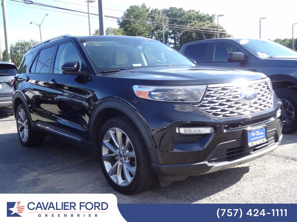 Certified 2021 Ford Explorer Platinum w/ Equipment Group 601A