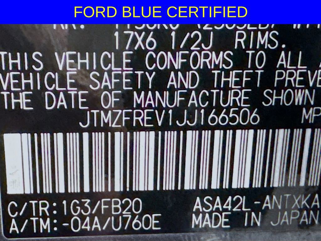 Used 2018 Toyota RAV4 LE w/ All Weather Liner Package image 29