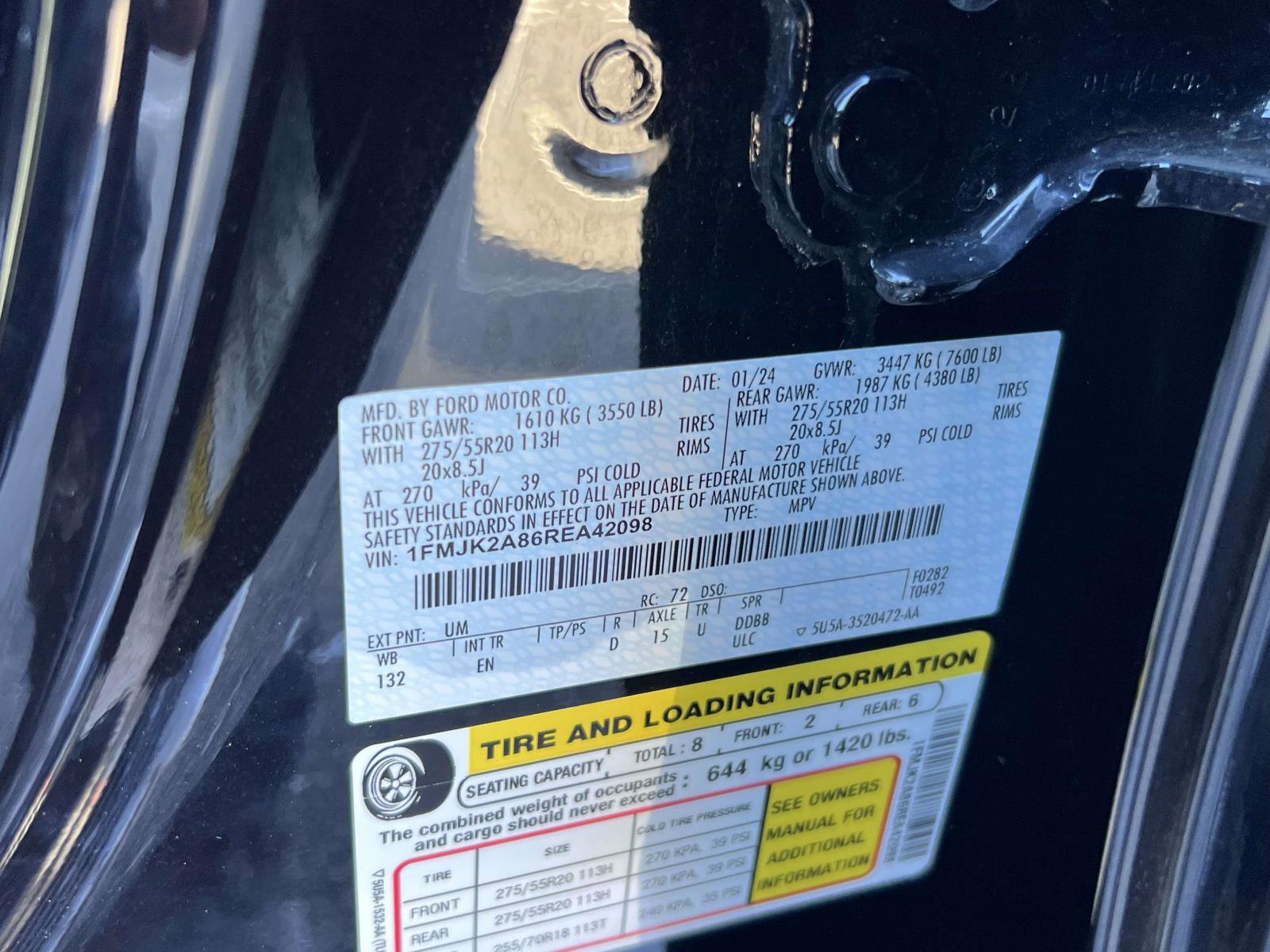 Certified 2024 Ford Expedition Max Limited image 27