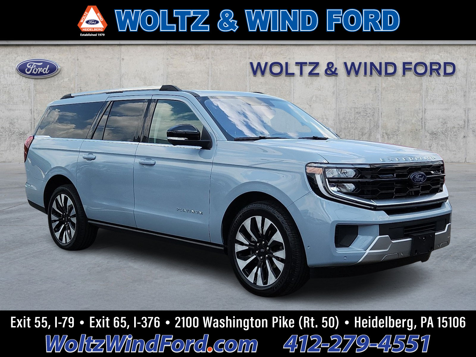 Certified 2025 Ford Expedition Max Platinum w/ Driver's Package