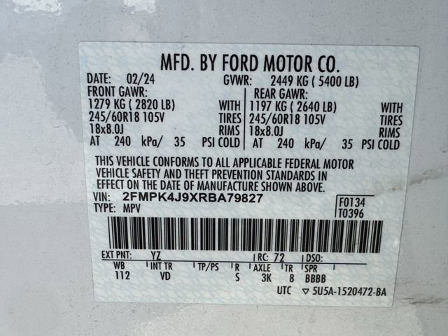 Certified 2024 Ford Edge SEL image 34