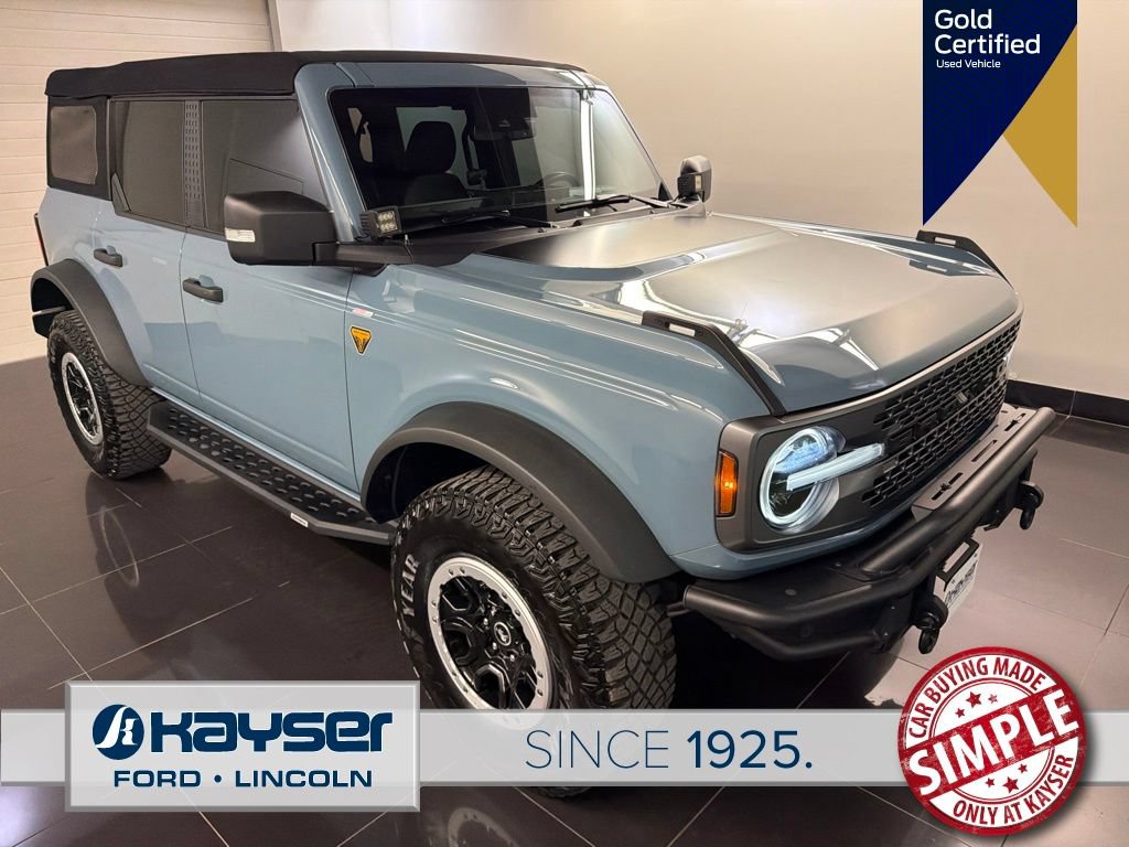 Certified 2023 Ford Bronco Badlands w/ Sasquatch Package AWD/4WD image 1